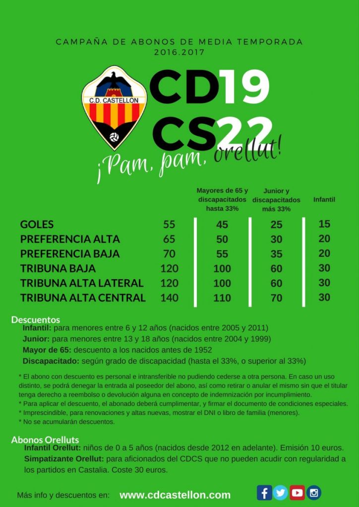 CDCS Media temporada 16-17