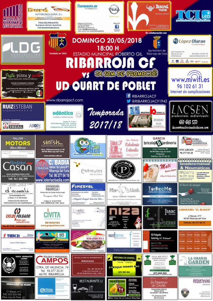 Cartel Ribarroja