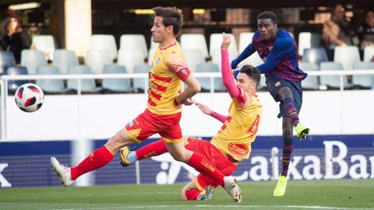 El Alcoyano hace sombra al Barcelona B pero cae derrotado