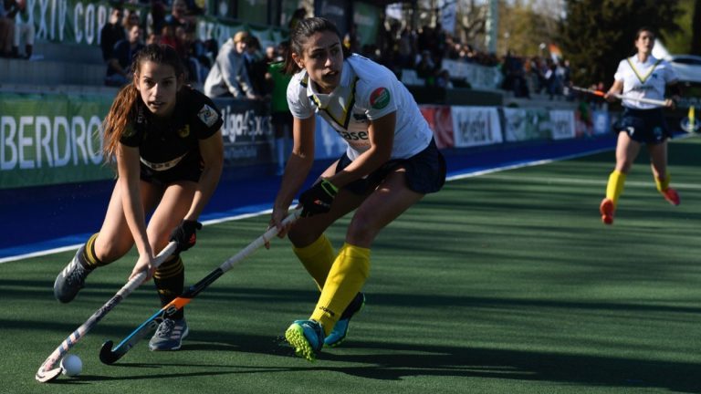 Partido de Hockey de Copa de la Reina entre el Club de Campo y Atletic Terrassa HC