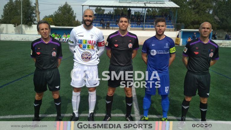 Germán marca tres de los cuatro goles ante el Benidorm