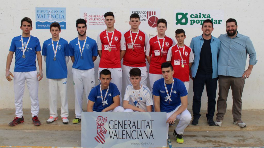 Podio juvenil JECV Galotxa