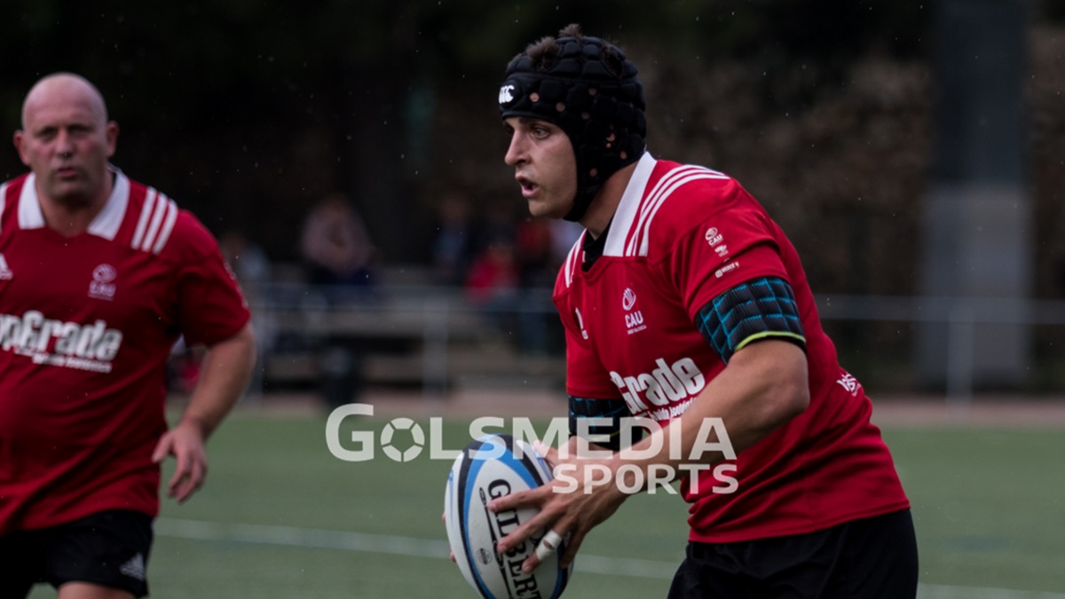 Jugadores del CAU Rugby Valencia