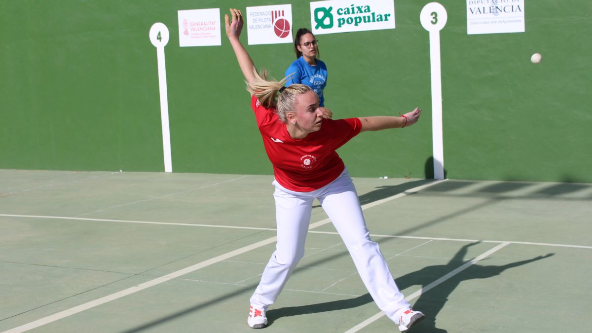 Aida campeona autonómica cadete frontón