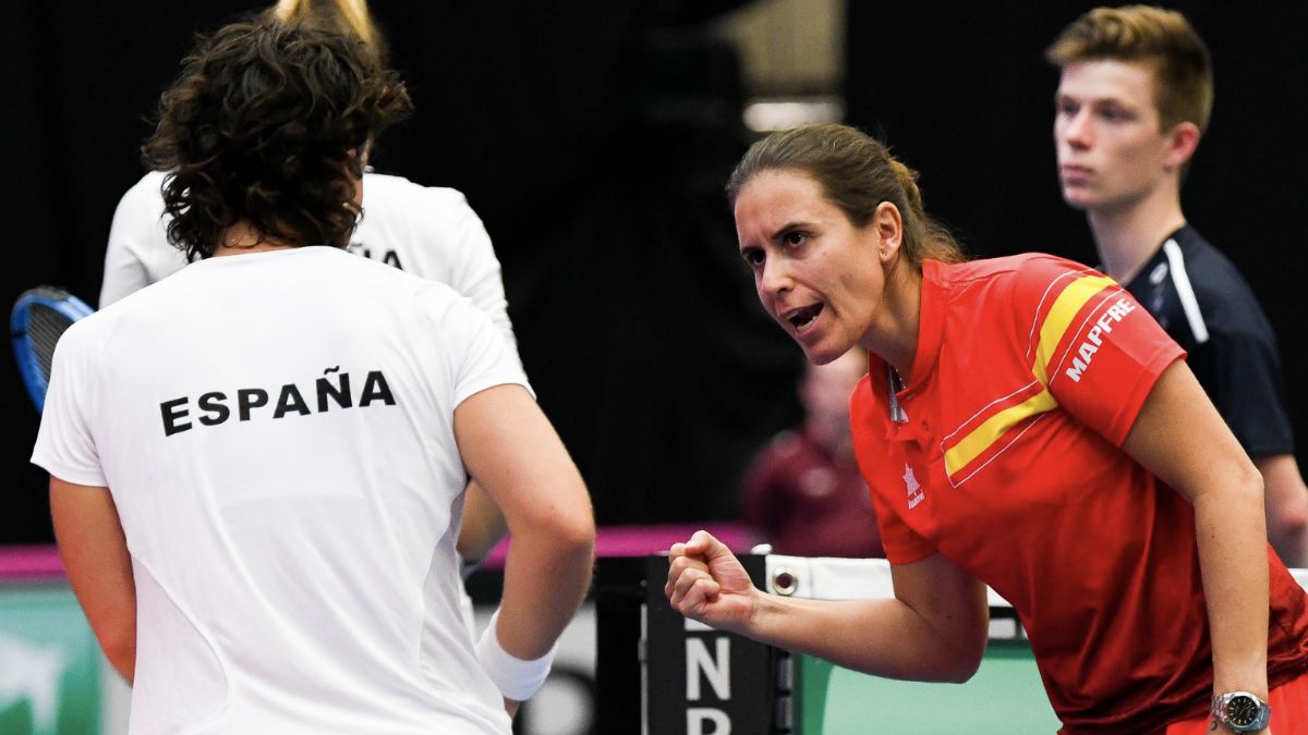 Anabel Medina Fed Cup 2019