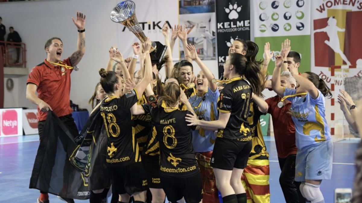 imbee Roldán FSF European Women's Futsal Tournament