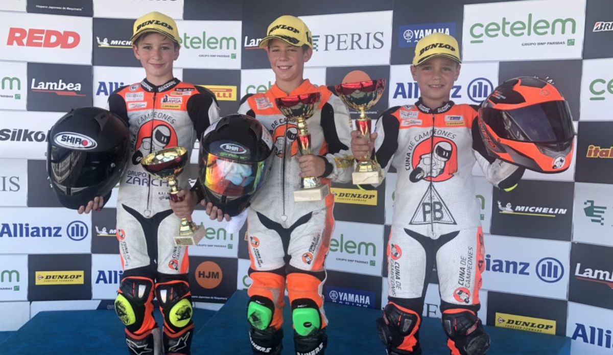 Podio Moto5 ESBK Jerez 2019