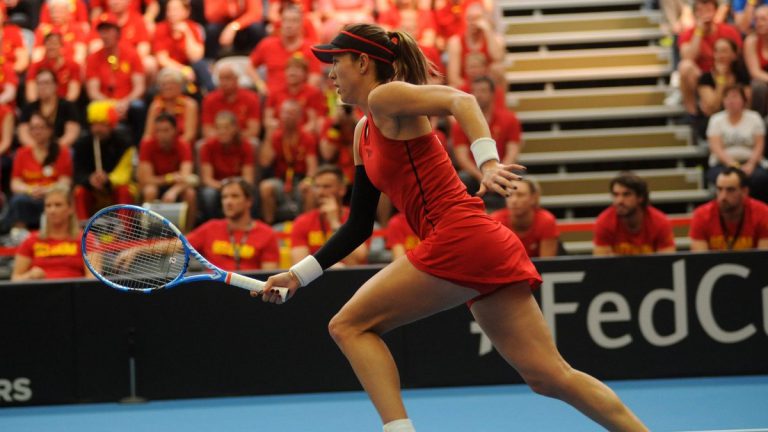 garbine muguruza fedcup belgica