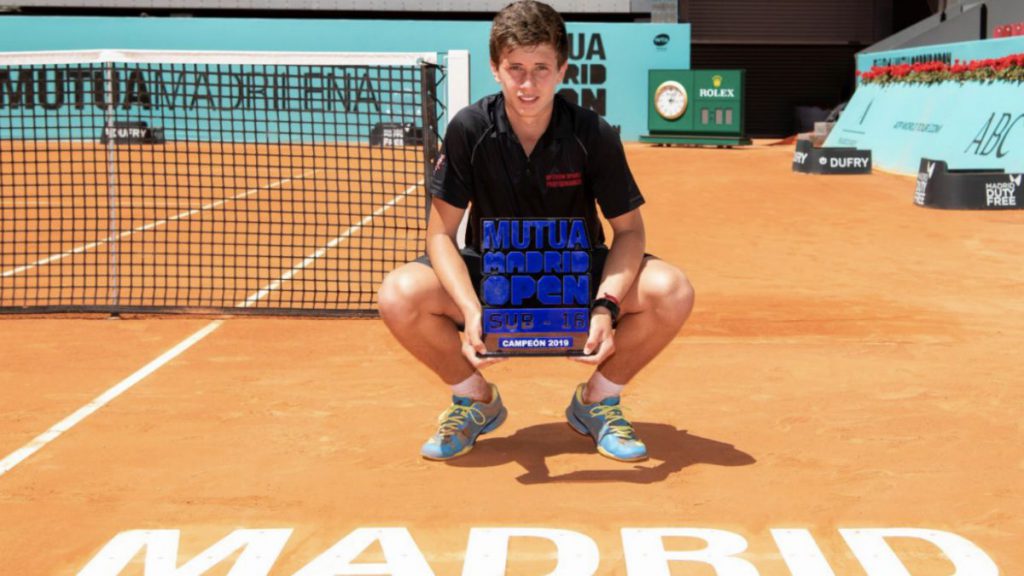 Alejandro Manzanera Mutua Madrid Open Sub-16 2019