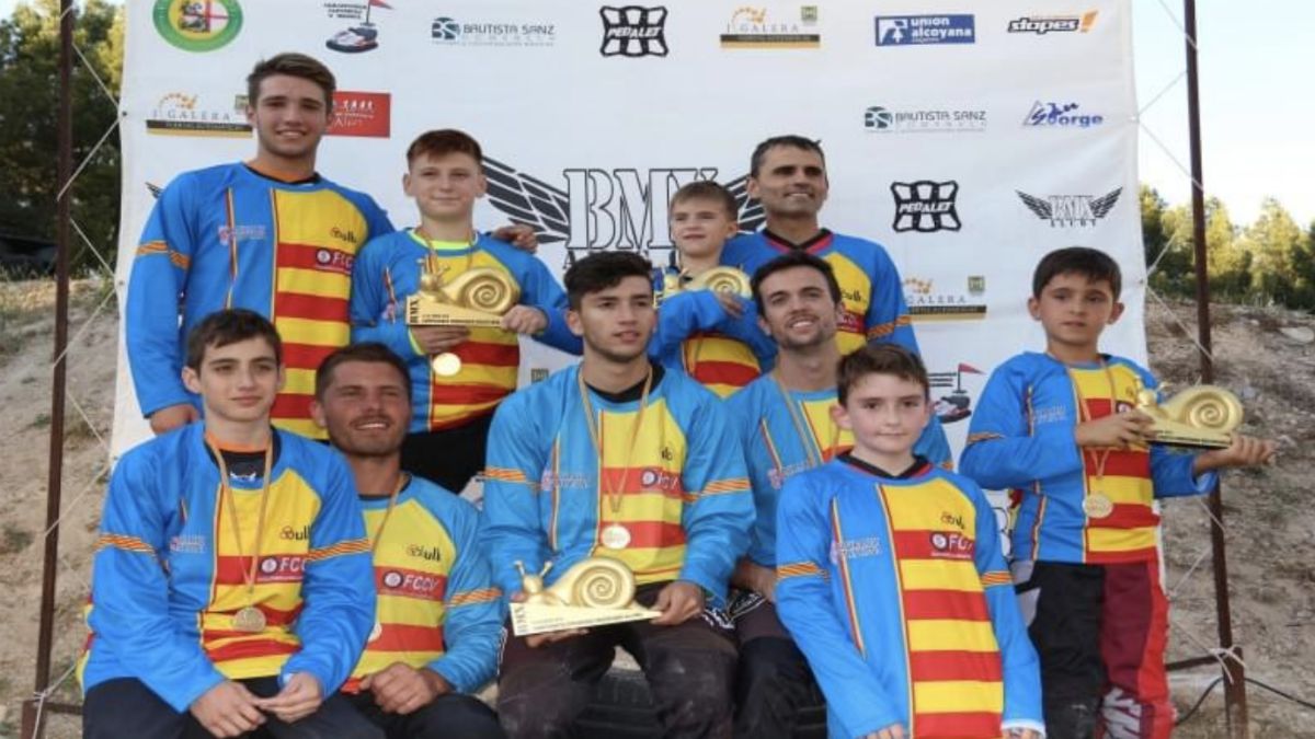 Campeones Autonómicos BMX 2019