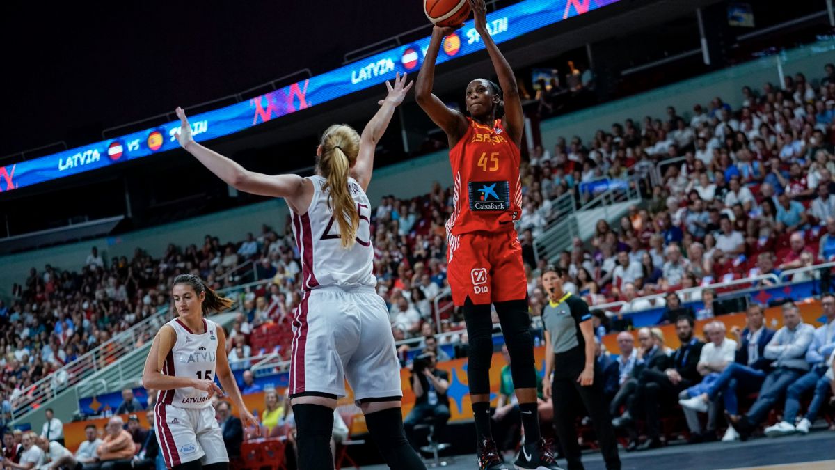 España - Letonia Eurobasket Femenino 2019