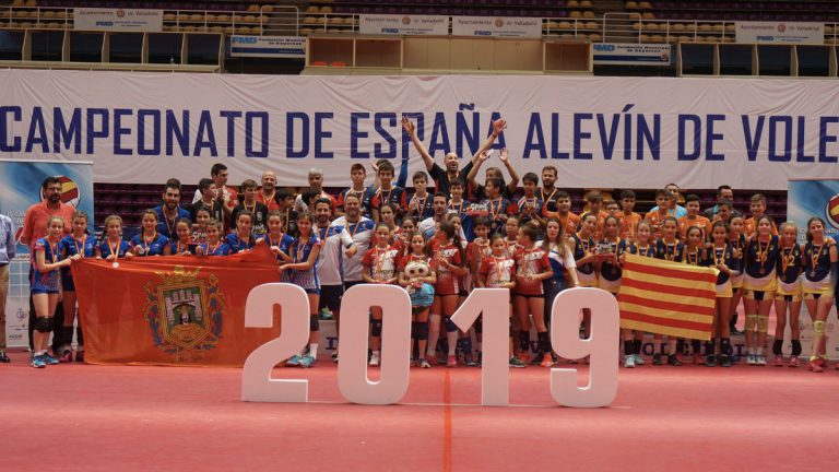 Medallistas Nacional Voleibol Alevín 2019