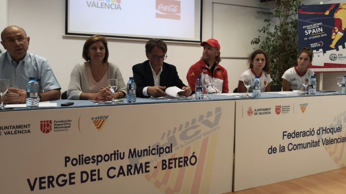 Presentación Valencia Hockey Series Final Women