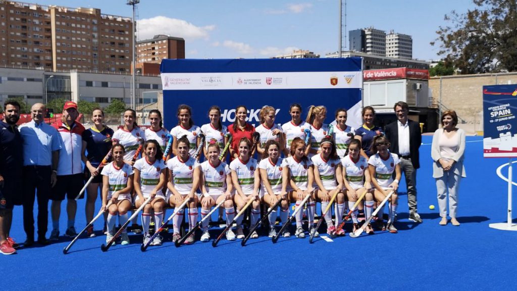 RedSticks presentación Valencia Hockey Series Final Women