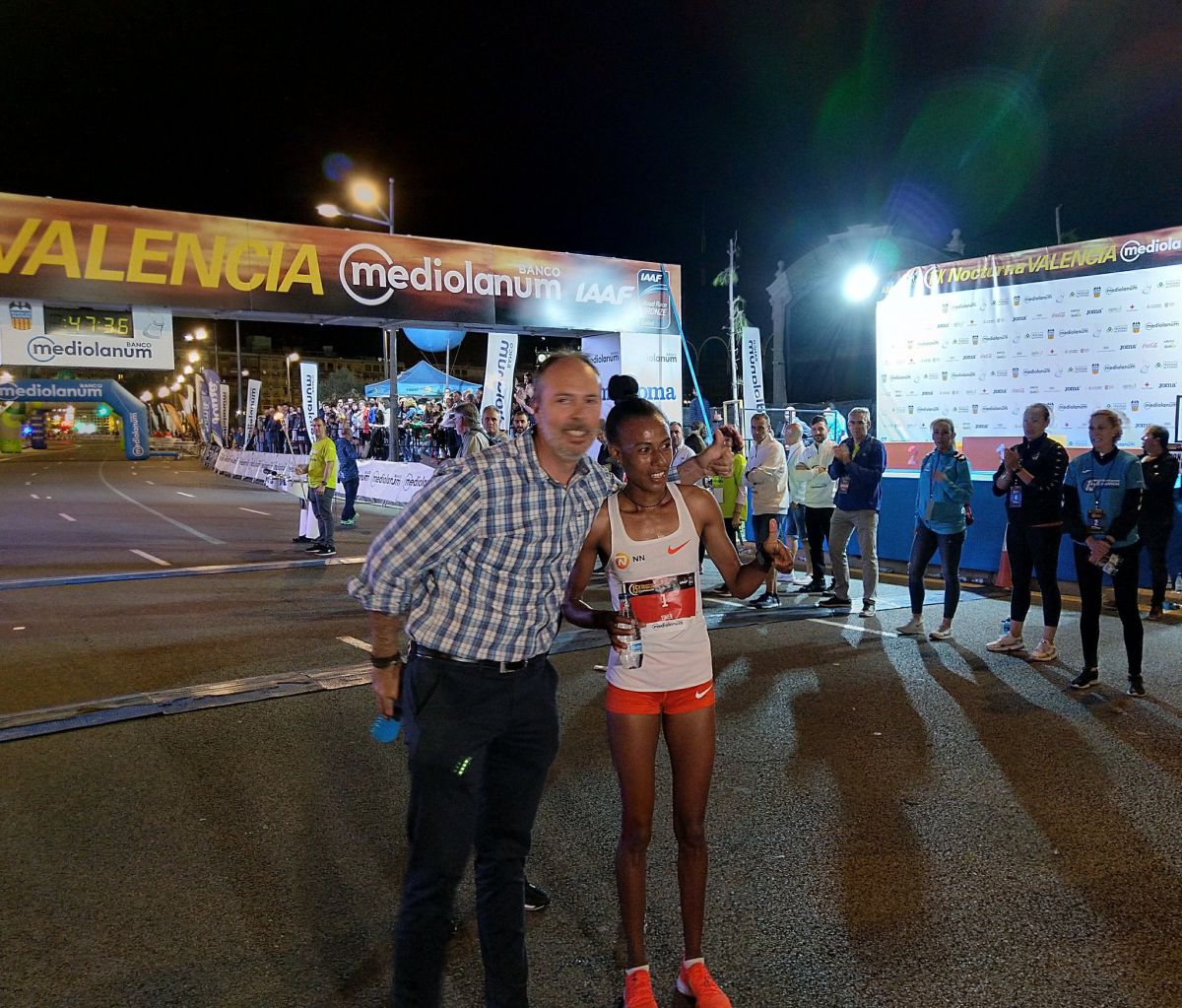 Rércord mundial 15k noctura Valencia