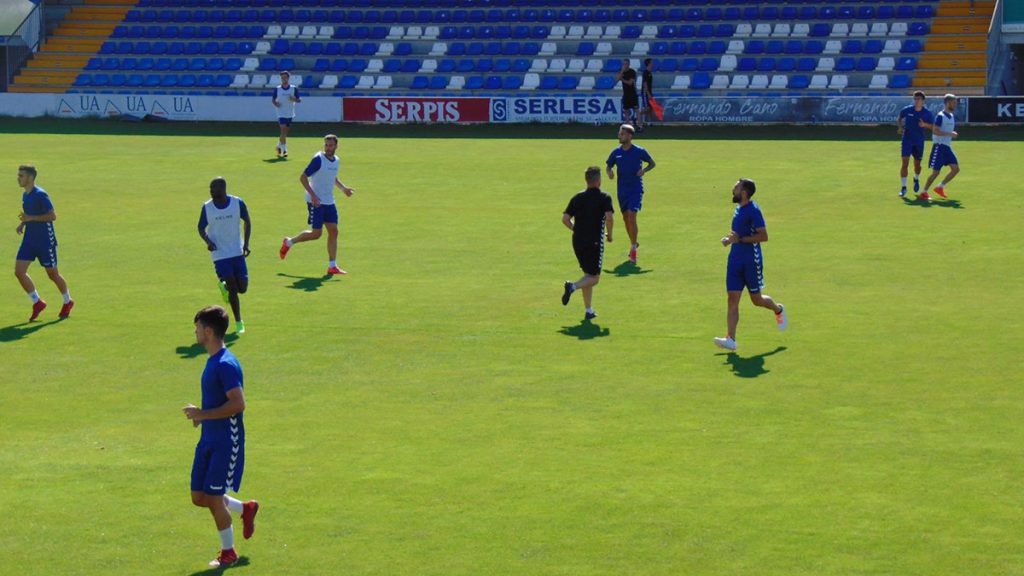 Alcoyano entrenamiento