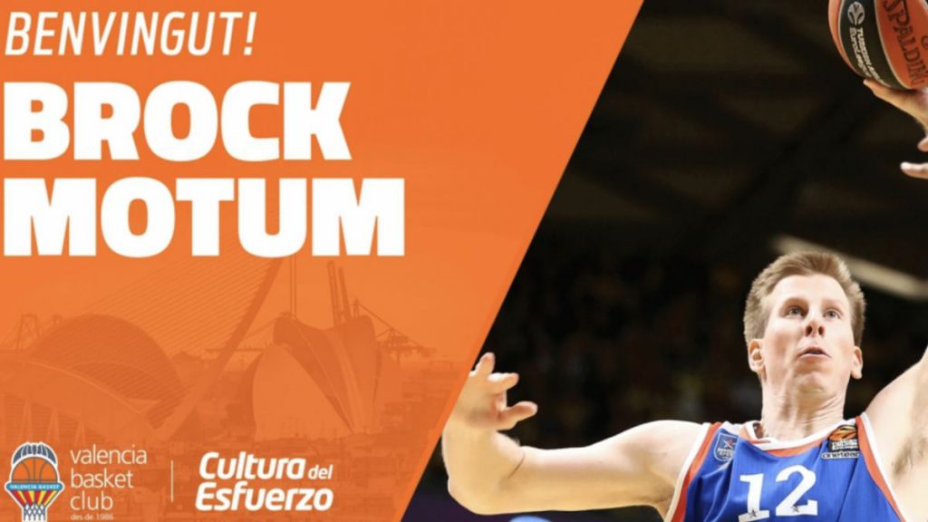 Brock Motum Valencia Basket