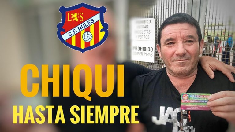 Chique fallece Nules CF