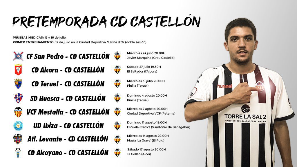 Pretemporada CD Castellón