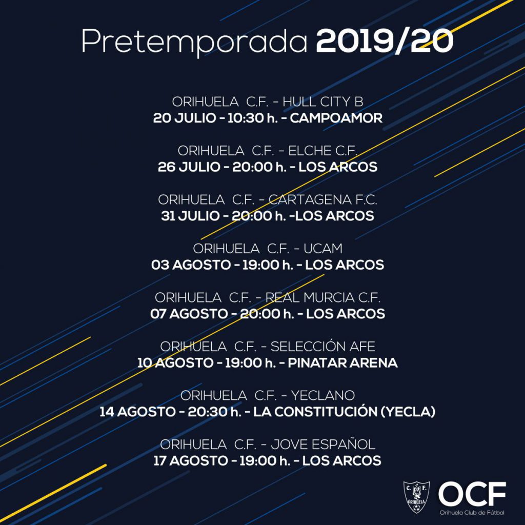 Pretemporada Orihuela CF