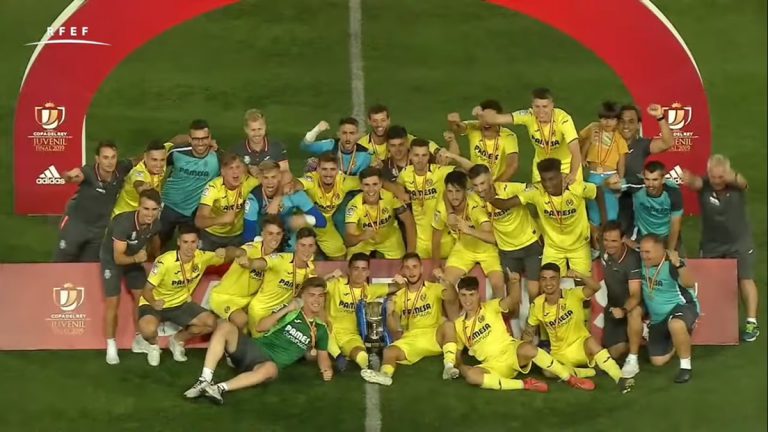 Vídeo Villarreal campeón Copa del Rey Juvenil