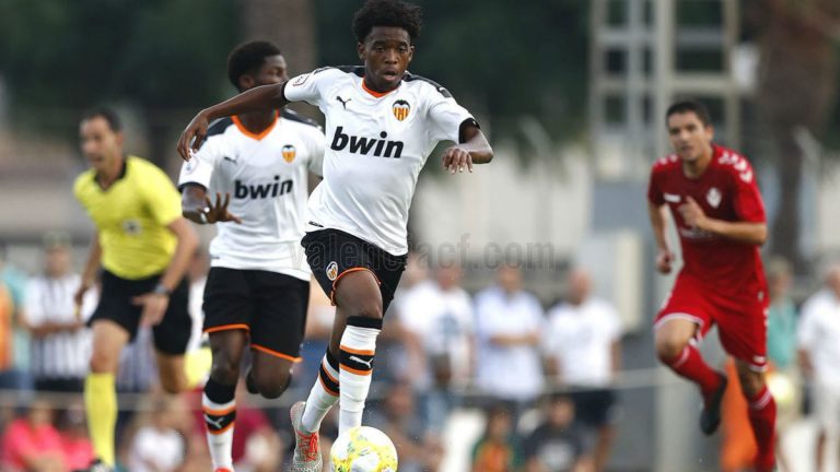 Noah Ndombasi Yunus Musah Valencia CF Mestalla