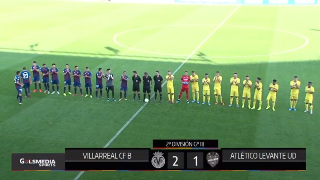 Villarreal B-Atlético Levante video