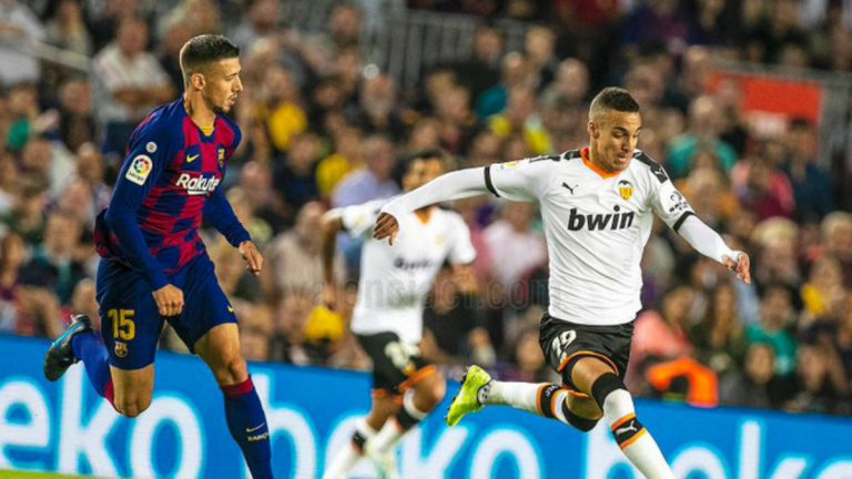 Rodrigo contra el FC Barcelona
