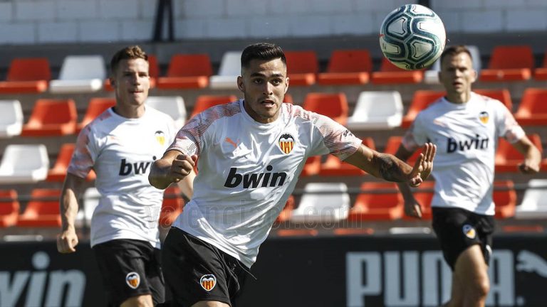 Entrenamiento del Valencia CF