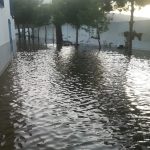 Municipal de Redován inundado