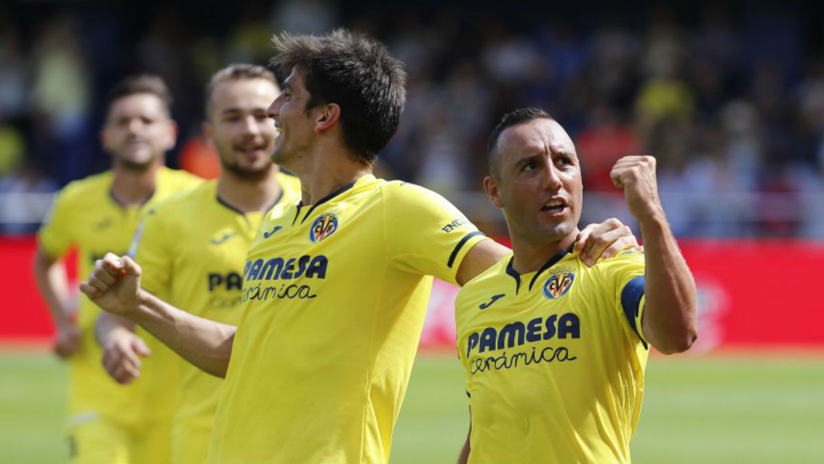 Santi Cazorla Gerard Moreno Villarreal CF