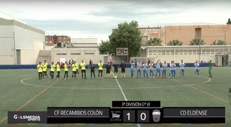 VÍDEO 3ª GºVI | CF Recambios Colón – CD Eldense