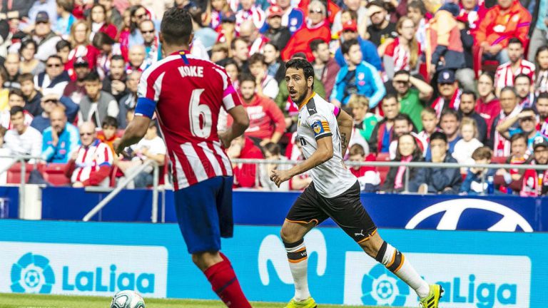 Una genialidad de Parejo le da un punto al Valencia CF en el Wanda Metropolitano