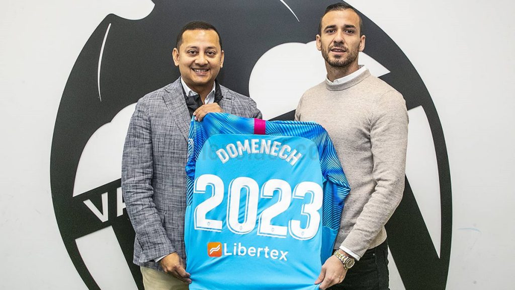 Jaume Doménech Valencia CF renovacion