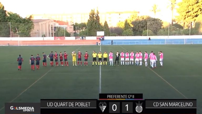 VÍDEO PREF. GºII | UD Quart de Poblet – CDA San Marcelino