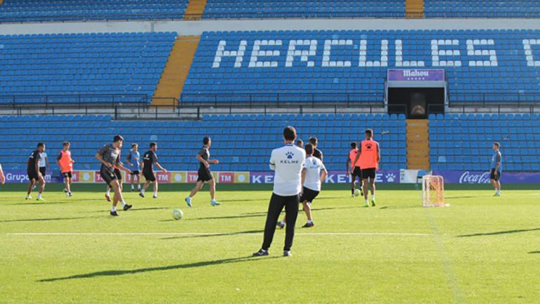 Entrenamiento Hércules