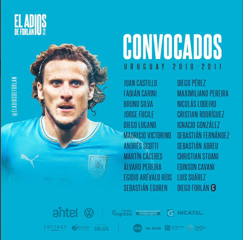 despedida Forlán