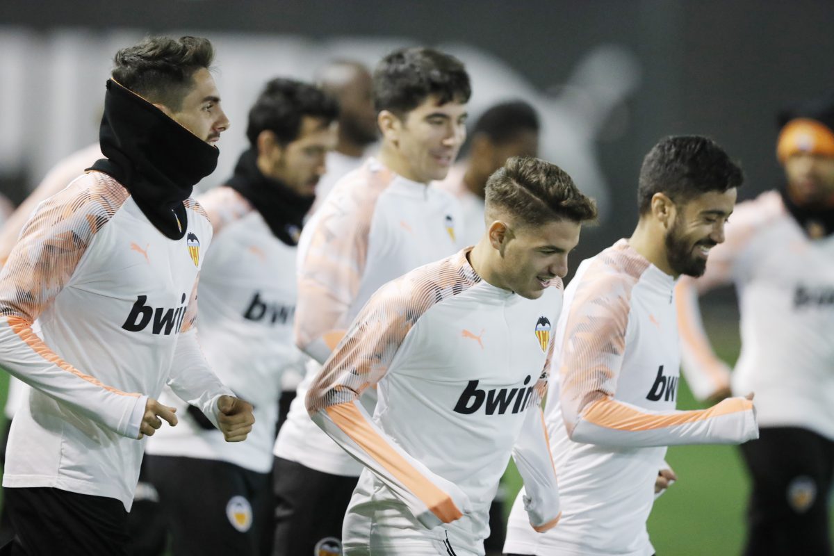 Entrenamiento Valencia CF