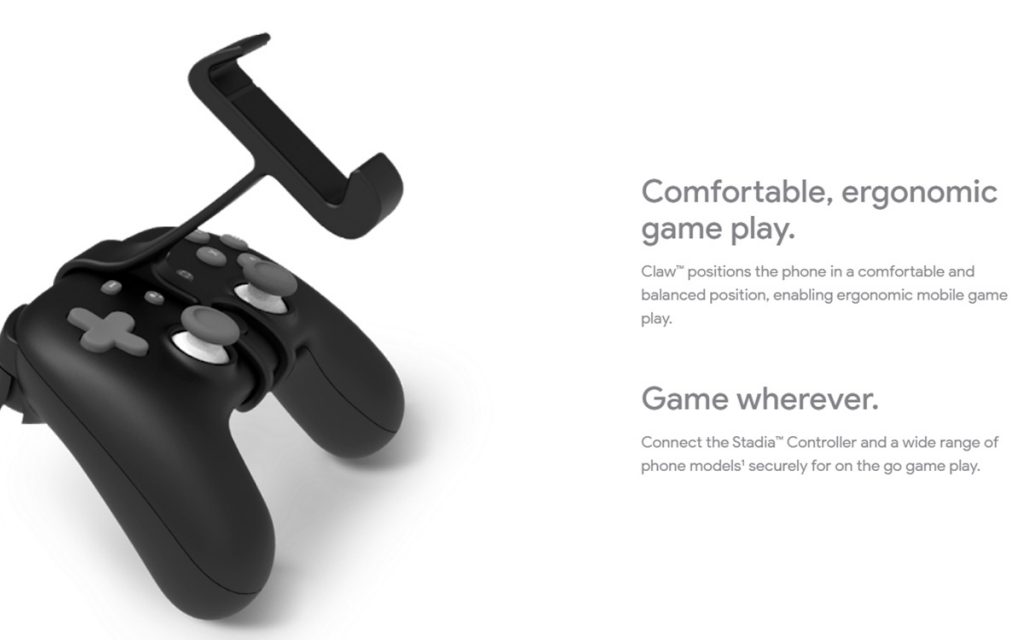 Accesorios para Google Stadia