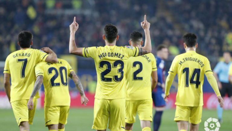 El Villarreal CF tiñe de amarillo el derbi ante el Levante UD y asalta los puestos europeos