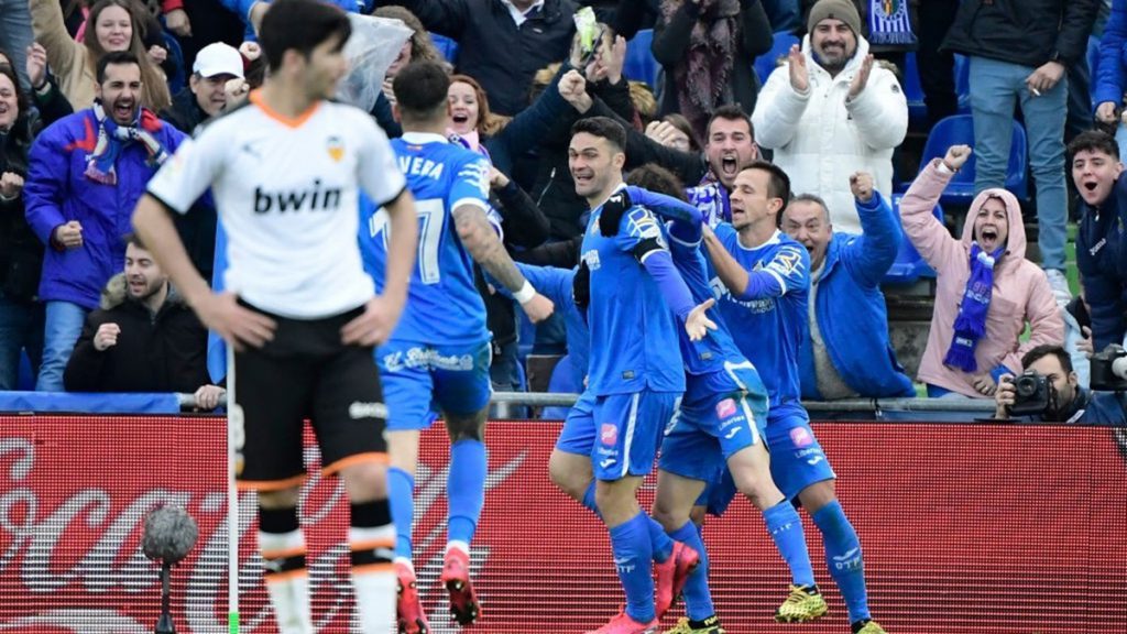 getafe valencia febrero 2020