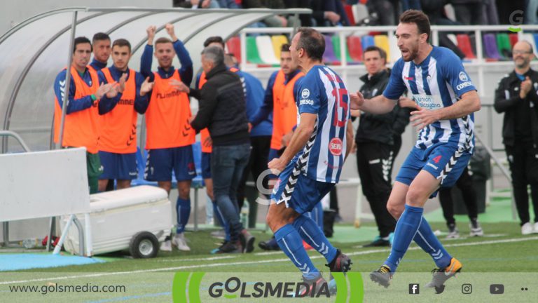 Celebracion gol Alcoyano