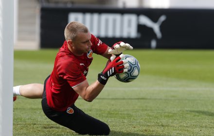 Entrenamiento Valencia CF Cillessen