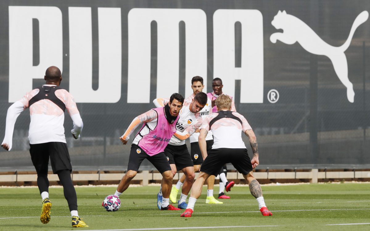 Entrenamiento del Valencia CF