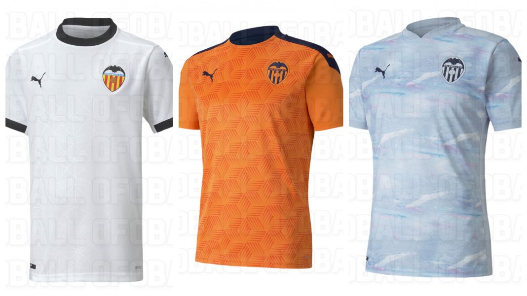 Las camisetas del Valencia CF 20/21 - Golsmedia