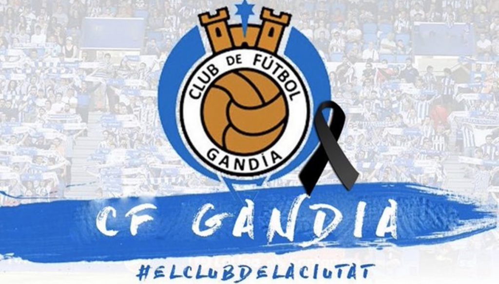 CF Gandia condolencias