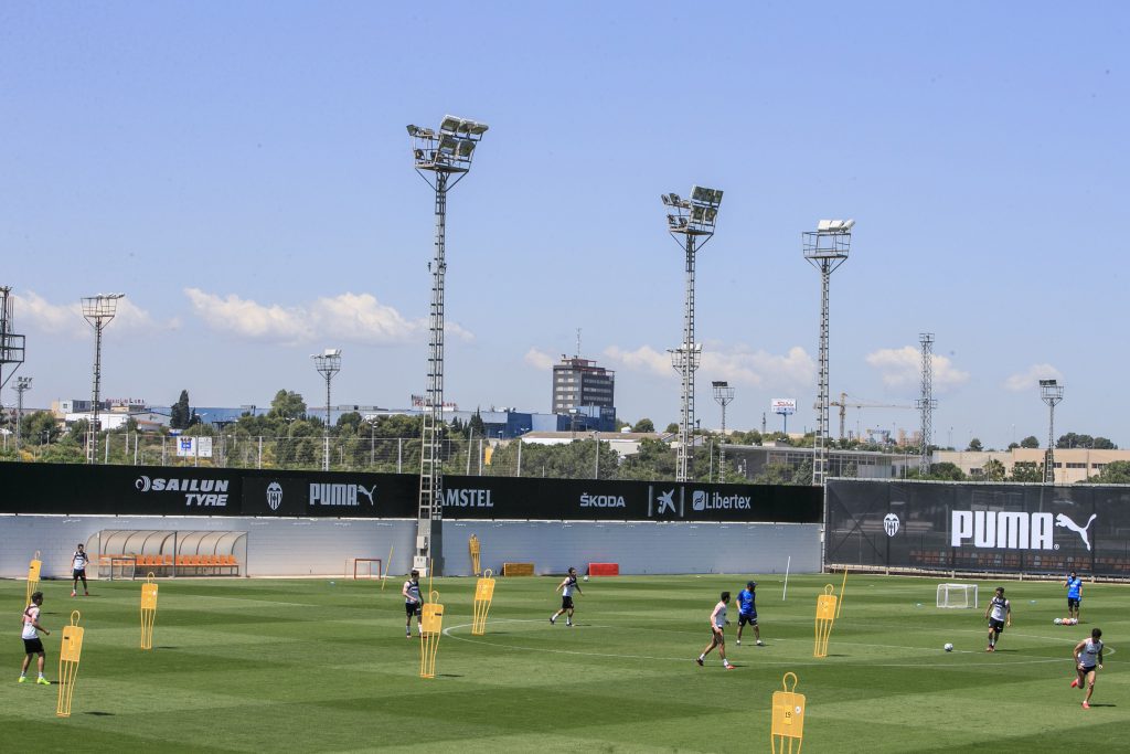 Entrenamiento Valencia CF grupal