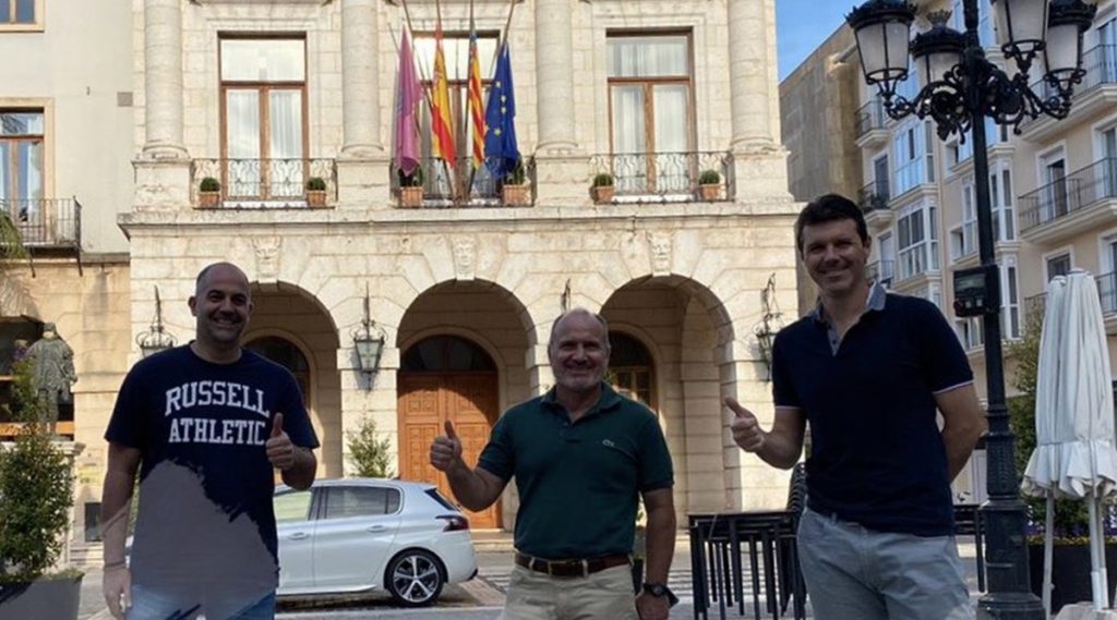 Cuerpo tecnico CF Gandia