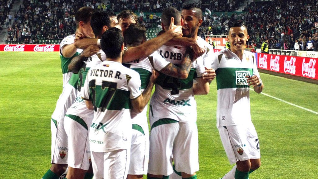 Elche CF celebracion gol