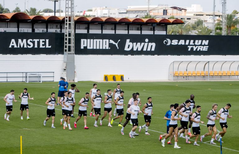 Entrenamiento Valencia CF